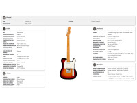 Fender Vintera III M 60s Tele 3CSB Fender Vintera III M 60s Tele 3CSB